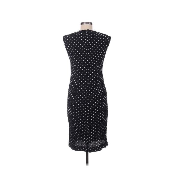 Haider Ackermann Black Polka Dot Shirt Dress Sleeveless 40 US 8 - Picture 3 of 4